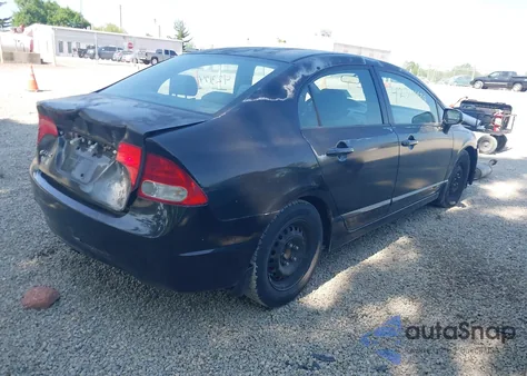 2010 Honda Civic Lx z USA, uszkodzony, nr VIN 2HGFA1F52AH545499